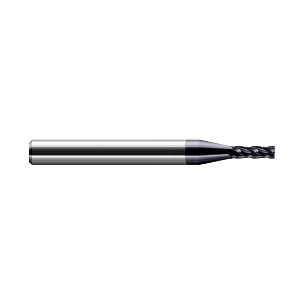 Miniature End Mill - 4 Flute - Corner Radius